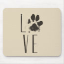 Recherche de paw print tapis souris Animal