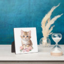 Recherche de amoureux de les chats plaques Fleurs