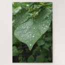 Suche nach regentropfen puzzle Grün
