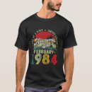 Suche nach februar geburtstag tshirts 40