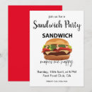 Recherche de sandwich invitations Pain
