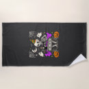 Recherche de halloween serviettes de plage Décorationssinistres