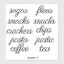 Recherche de cuisine moderne autocollants Script