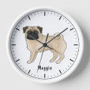 Suche nach niedliche maus wanduhren Mops