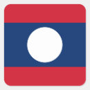 Recherche de laos autocollants Drapeaux du monde