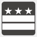 Recherche de district columbia autocollants Drapeau