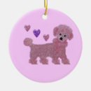 Recherche de caniche rose ornements Chiot