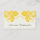 Recherche de motif de damassé cartes visite Élégant