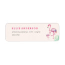 Suche nach rosa flamingo rücksende aufkleber Babyparty