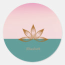 Recherche de fleurs de lotus roses autocollants Pour elle