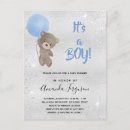 Recherche de oursons baby shower invitations Ours en peluche