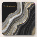 Suche nach schwarzes und gold untersetzer Monogramm