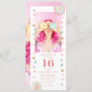 Recherche de tendances 16ans anniversaire invitations Rose