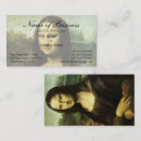 Suche nach leonardo visitenkarten Mona lisa