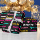 Recherche de ado papier cadeau Girly
