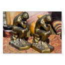 Recherche de penseuse cartes postales Sculpture