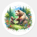 Recherche de ours maman autocollants Bébé