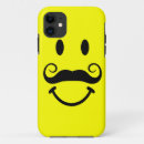 Recherche de moustache drôle iphone coques Visage