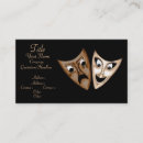 Suche nach maske visitenkarten Tragödie