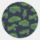 Recherche de petits monstres autocollants Parti