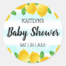 Recherche de citronnier autocollants Aquarelle