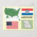 Recherche de état missouri cartes postales Drapeau