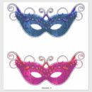 Suche nach rosa maske aufkleber Party