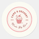 Recherche de logo de boulangerie autocollants Cupcake