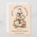 Recherche de fall thanksgiving invitations Rustique