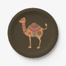 Recherche de chameau assiettes en papier Arabe