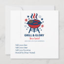 Recherche de barbecue 4 juillet invitations Usa