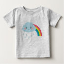 Recherche de nuages bébé tshirts Pluie