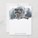 Suche nach waschbär kleine grußkarten Aquarell