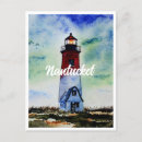 Recherche de nantucket cartes postales Aquarelle