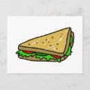 Recherche de sandwichs cartes postales Dîner