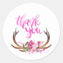 Recherche de antler autocollants Rose