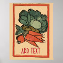Recherche de comestible posters Vintage