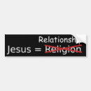 Recherche de rapport voiture autocollants Jésus