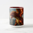 Recherche de rouge dragon tasses Imaginaire