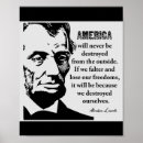 Recherche de abraham lincoln posters Typographie