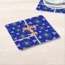 Suche nach blaues blumenmuster untersetzer Blaue blume