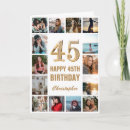 Suche nach fünfundvierzig Glücklicher geburtstag