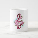 Recherche de treble clef tasses Rose