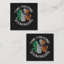 Suche nach st patricks day visitenkarten Kobold