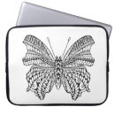 Recherche de griffonnage de papillon électronique Mandala