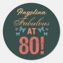 Suche nach lustiger 80 geburtstag aufkleber Für sie
