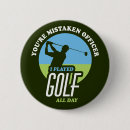 Suche nach lustiges golf buttons Outdoor sport