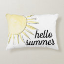 Recherche de soleil bonjour coussins Jaune