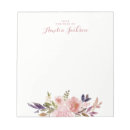 Recherche de fleurs roses blocsnotes Nom