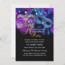 Suche nach masquerade ball einladungen Mardi gras